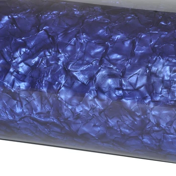 DIY Барабанная обмотка 0,50 мм Алмазно-синий целлулоидный лист Музыкальный инструмент Деко Лист