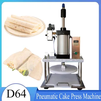  Пневматическая машина для приготовления тортильи для хлеба Мексиканский тонкий пресс для блинов