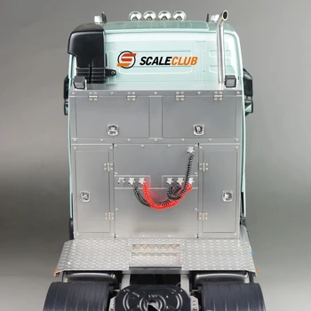 Scaleclub Модель 1/14 для грузовика с прицепом Tamiya Универсальная стойка для оборудования Ящик для инструментов Oka для Tamiya для автомобиля Scania Man Actros Volvo