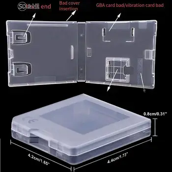  Прозрачный белый сменный картридж для игровой карты Защитный футляр для NDS Lite NDSL GBA Game Cart Игровые аксессуары