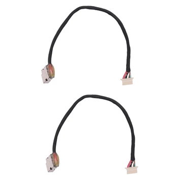 2X Новый кабель жгута проводов питания постоянного тока для HP Pavilion 15-AC026DS 15-AC055NR 15-AC121DX