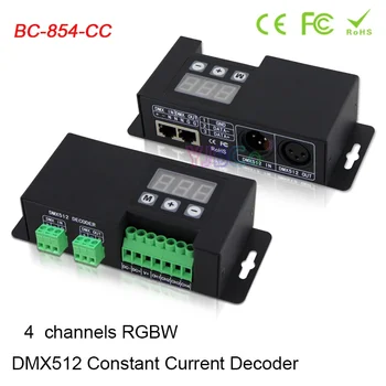 350 мА 700 мА CC DMX512 Декодер 12 В-48 В 3-цифровой дисплей показывает адрес DMX, 4-канальный сигнал DMX512/1990 на контроллер ШИМ-диммера RGBW