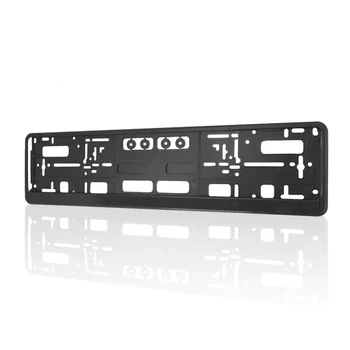 1 / 2 шт. Черный пластиковый держатель номерного знака Surround European Regulatory License Plate Frame для автомобиля MERCEDES