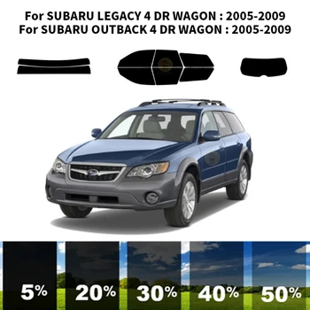 предварительно нарезанная нанокерамика авто УФ тонировка окон комплект автомобильная оконная пленка для SUBARU OUTBACK 4 DR WAGON 2005-2009