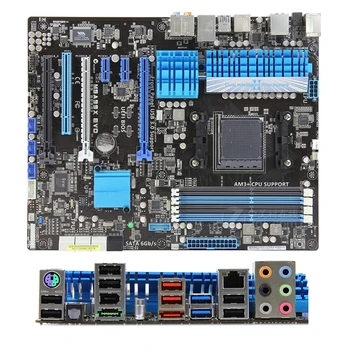 AMD 990X 990FX M5A99X EVO материнская плата Подержанный оригинальный разъем AM3 + AM3 DDR3 32 ГБ USB3.0 SATA3 Материнская плата для настольных ПК