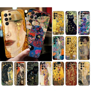 Густав Климт Золотые слезы Чехол для телефона Samsung A52S A21S A33 A23 A13 A14 A32 A52 A53 A54 A51 A71 M51
