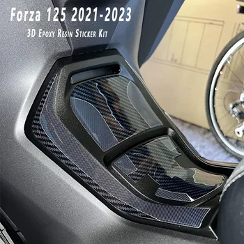 Forza125 Аксессуары 3D Наклейка из эпоксидной смолы Набор защиты для Honda Forza 125 2021 2022 2023