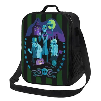 Особняк с привидениями Изолированная сумка для ланча для женщин Кулер Термо Ланч Бокс Дети Школьники