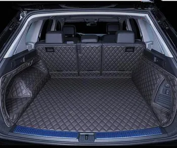 Лучшее качество! Специальные коврики для багажника автомобиля для Volkswagen Touareg 2024-2019, водонепроницаемые коврики для багажника, чехол для грузового вкладыша, бесплатная доставка