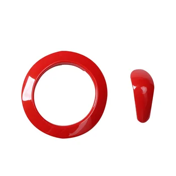 Красная крышка ручки переключения передач Декоративный чехол рычага переключения передач для 2011-2017