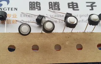  20 шт./лот SKRGABD010 Японский оригинальный сенсорный переключатель 6 * 6 * 4,3 мм встроенная 2-контактная кнопка микродвижение белое круглое