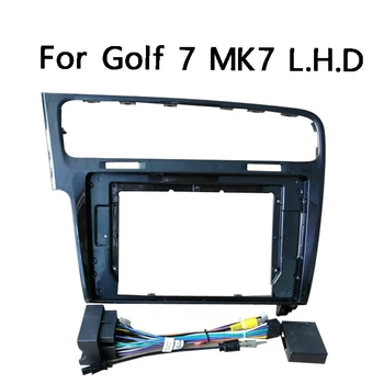 4 цвета для гольфа 7 MK7 L.H.D.2013 ~ 2018 Автомобильные панели Навигационная рамка Приборная панель Комплект для 10 ~ 10,2 