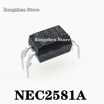 Новый оригинальный NEC2581A рядный изолятор оптронов DIP4 NEC2581 шелкографии: 2581A