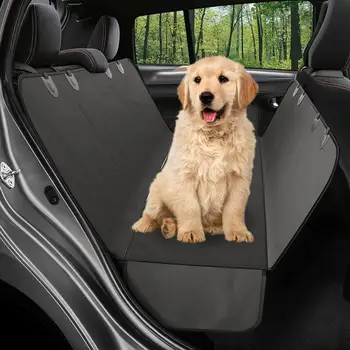 Универсальный коврик для путешествий для домашних животных Гамак Прочный для грузовиков Автомобили На открытом воздухе Черный