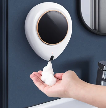  Интеллектуальный индукционный дозатор мыла Бесконтактный настенный автоматический дозатор мыла для рук Принадлежности для ванной комнаты