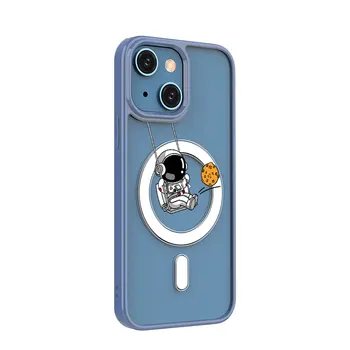 Прозрачный магнитный чехол для телефона для iPhone 12 Pro Max Mini Чехол для беспроводной зарядки для iPhone 11 Pro Max Mini Магнитный чехол