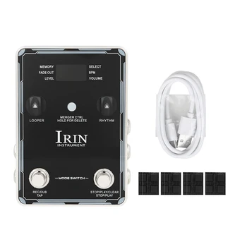 IRIN 1Set Электрогитара Комплексный эффектор Фразовая запись Одноблочный эффектор