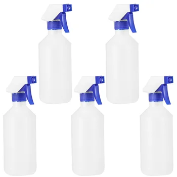 Tehaux Чистящие бутылки с распылителем Пластиковая бутылка с распылителем Триггер Пустые бутылки с распылителем Прозрачный многоразовый контейнер Вода Essential