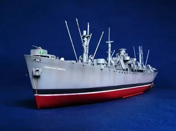 Trumpeter 1/350 Liberty Ship SS Jeremiah O'Brien Kit DIY Статическая миниатюрная модель игрушки 05301 TH05380-SMT9