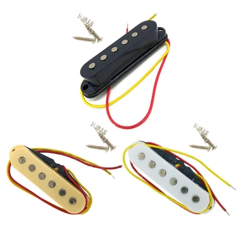 Комплект звукоснимателей для электрогитары в стиле Strat, звукосниматель с одной катушкой Загрузка Highout Замена звукоснимателя подходит для 6-струнной гитары
