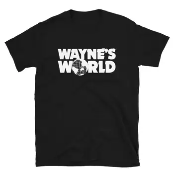 Waynes World Рубашка SNL Рубашка Wayne and Garth с коротким рукавом