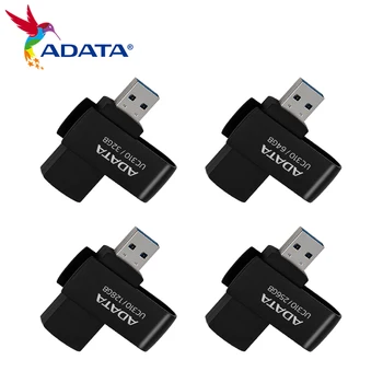 ADATA USB3.2 флэш-накопитель 32 ГБ 64 ГБ 128 ГБ 256 ГБ черный USB-накопитель Высокоскоростной флэш-накопитель до 100 Мб/с Флэш-диск для компьютера