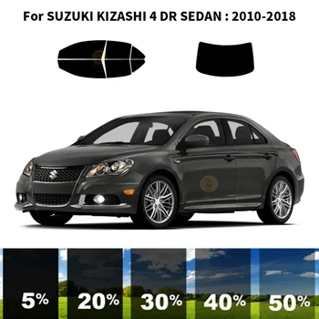 Предварительно нарезанная нанокерамика авто УФ тонировка окон комплект автомобильная оконная пленка для SUZUKI KIZASHI 4 DR СЕДАН 2010-2018