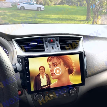 Для Nissan Sylphy B17 Sentra 2011-2023 10-дюймовый Android Авто Радио Мультимедийный видеоплеер WiFi Carplay BT Головное устройство с рамкой