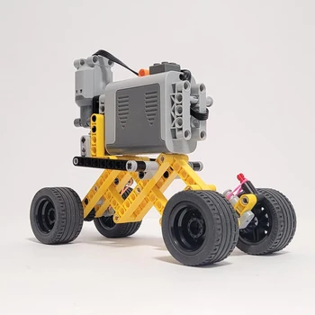 NEW Technical MOC Расширение функции питания автомобиля Детали двигателя Строительный блок с PF Motors 137564 DIY Творческая игрушка Детский подарок