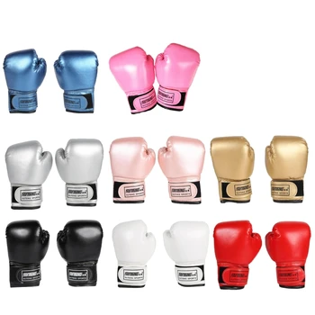 3-10 лет Боксерские перчатки Тренировочные перчатки Спарринговые боксерские перчатки Полусредний вес Кикбоксинг, ММА, боксерская груша Перчатки