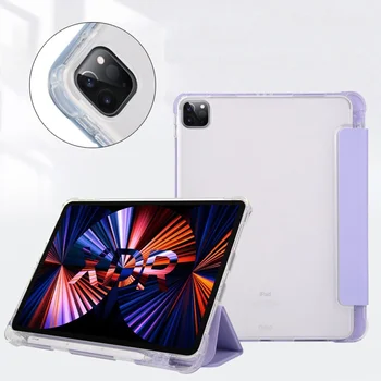 Для iPad Air 4 Air 5 10-го поколения Pro M2 11 12.9 Smart Flip Чехол для iPad10.2 Mini 6 Air3 Pro10.5 8th 9th Чехол-держатель планшета
