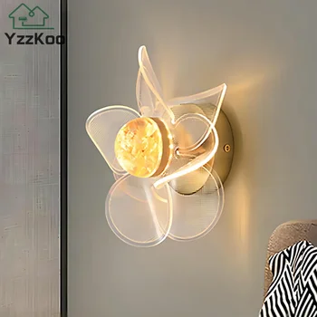 YzzKoo Iron Светодиодные потолочные светильники для балкона, коридора, спальни, столовой, кабинета, холла, внутреннего домашнего освещения, светодиодного настенного светильника