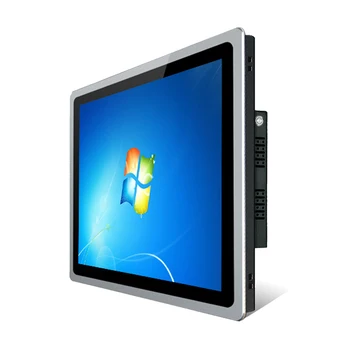 17-дюймовый встраиваемый планшетный ПК Панель промышленного моноблока с емкостным сенсорным экраном Встроенный Wi-Fi для Win10 pro