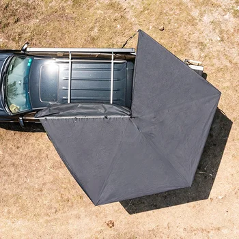 Новый дизайн хлопковый 4x4 Автомобильный боковой тент 270 градусов Внедорожный кемпер Водонепроницаемая палатка на крыше