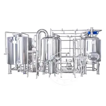  500 л Малогабаритное пивоваренное оборудование Полная пивоваренная система Поставляется Несколько решений для нагрева, доступных для индивидуального заказа