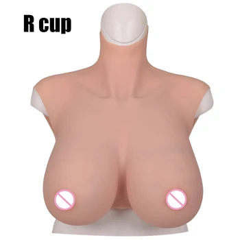 EYUNG 2023 New R Cup Силиконовая форма груди Нагрудная пластина Поддельная грудь Мужские и женские Drag Queen Нагрудник для кроссдрессера