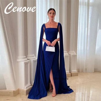 Cenove Off The Shoulder Вырез Выпускное платье Шали Рукава с длиной до пола Вечернее элегантное платье для вечерней вечеринки для женщин2023