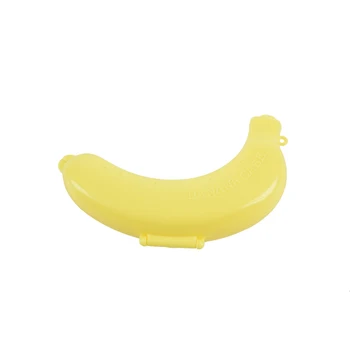Банан Чехол Ланч Бокс Протектор Контейнер Держатель Носитель Хранение - Желтый