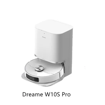 Dreame W10s Pro Полностью автоматический подметально-уборочный робот для подметания и перетаскивания Интегрированное домашнее использование, 5300 Па, автоматический подъем швабры