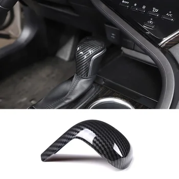 Для 2018-2021 Toyota Camry XV70 ABS ABS Автомобильный стайлинг Автомобильная ручка переключения передач Наклейка на крышку ручки переключения передач Аксессуары для интерьера автомобиля