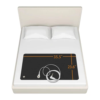 Коврик для заземления для улучшения сна Электрический коврик для здоровья Подушка с подогревом