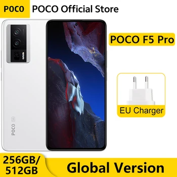 Глобальная версия POCO F5 Pro Snapdragon 8+ Gen 1 восьмиядерный 6,67-дюймовый AMOLED DotDisplay 64-мегапиксельная тройная камера с оптической стабилизацией изображения