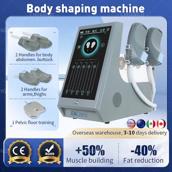 Professional Ems zero NEO RF Machine 2024 EM Body Slim Muscle Stimulation EMSZERO Sculpt Therapy Hiemt Lose Weight 6500W