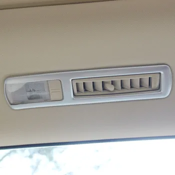 Автомобильная задняя лампа для чтения Крышка рамки Отделка Авто Аксессуары Наклейка ABS Chrome 2014/15/16/17/18 для Toyota Highlander Kluger